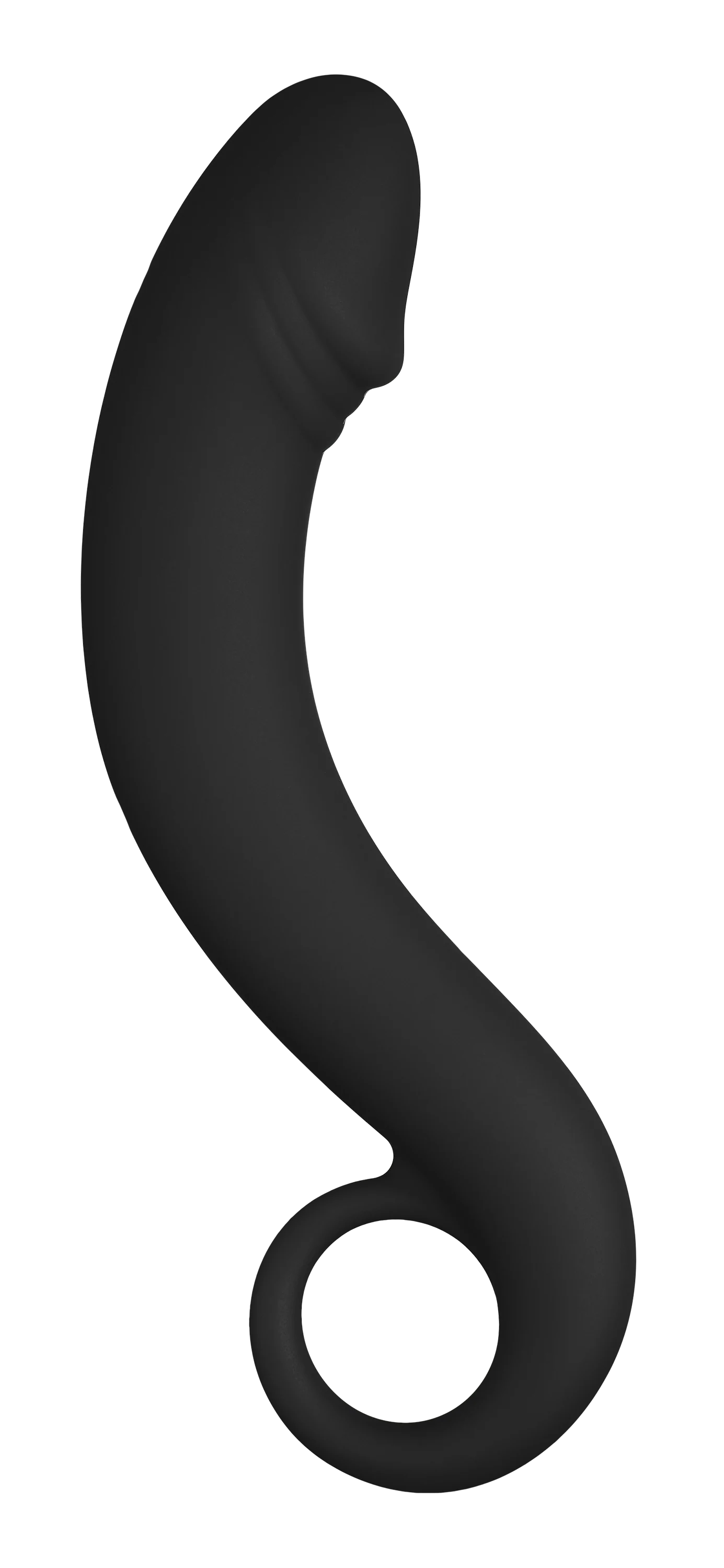 Forto F-19 Böjd Dildo Svart - Image 2