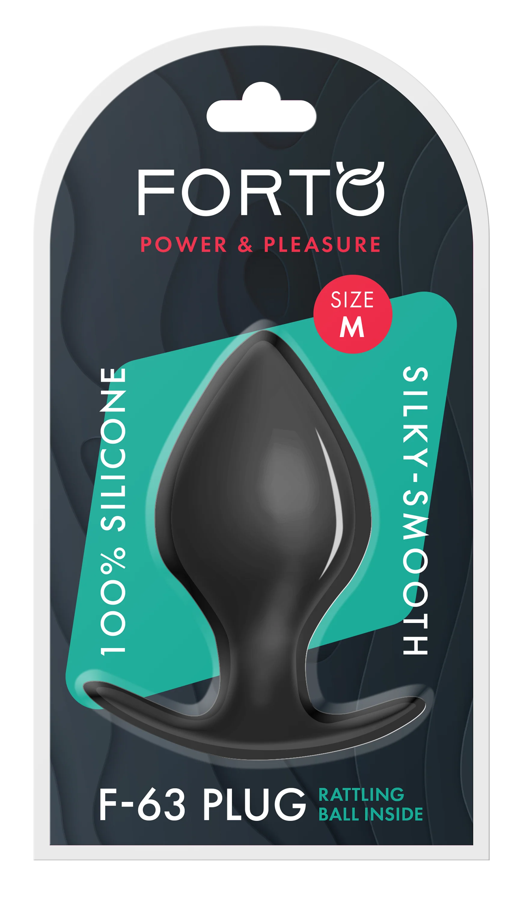 Forto Rattler Spade Analplugg