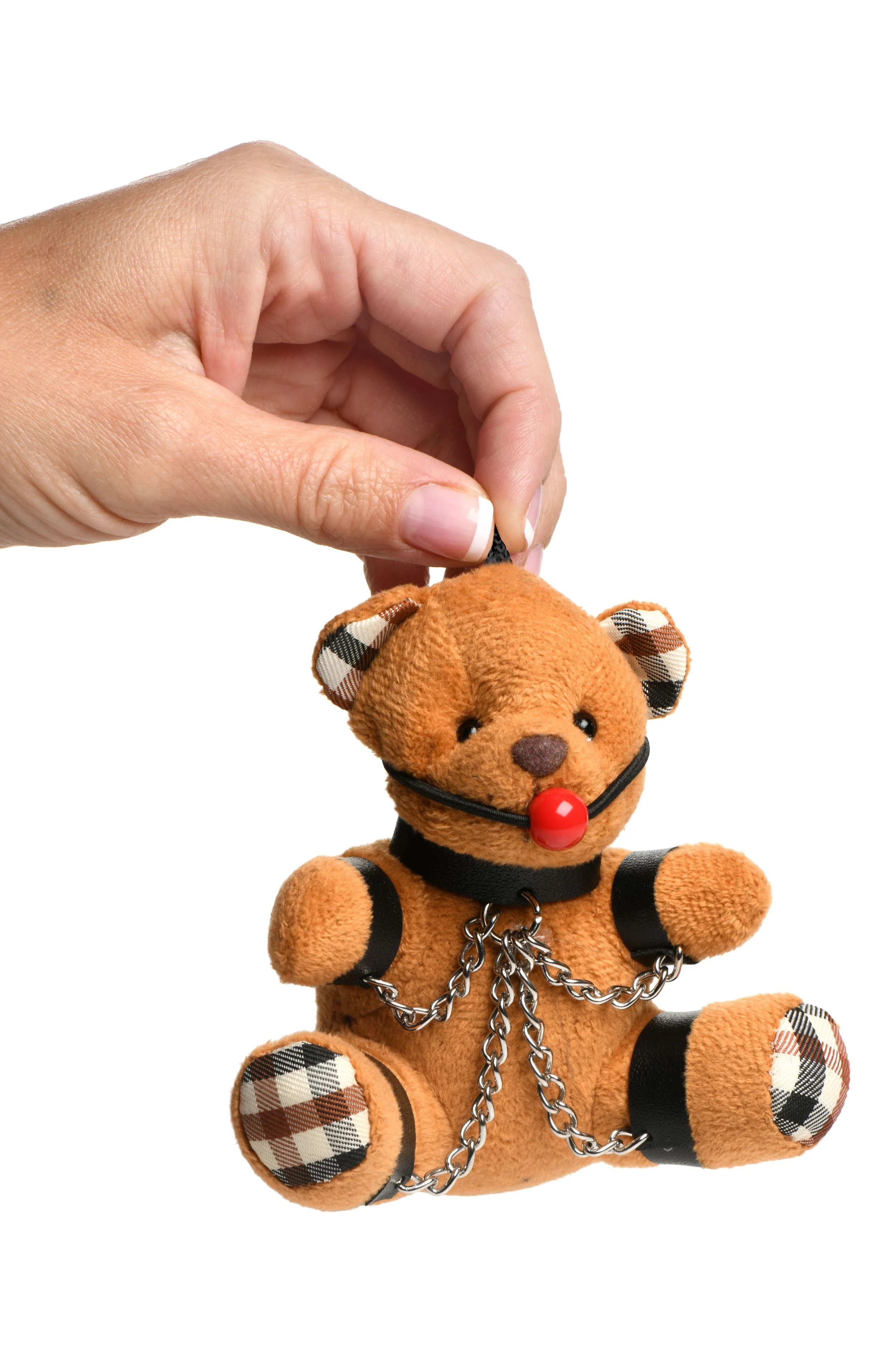 Gagged Bear Nyckelring - Image 3