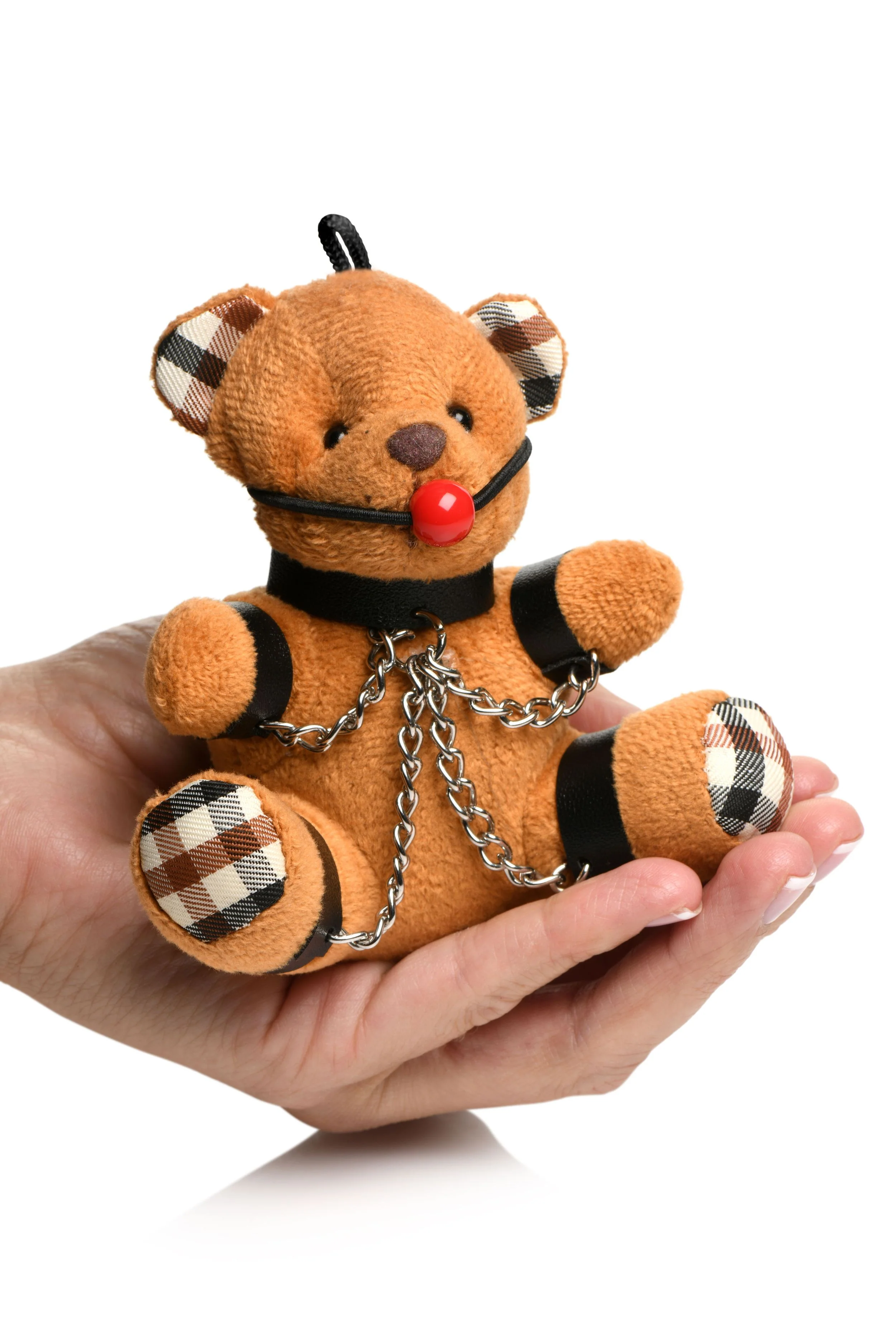 Gagged Bear Nyckelring - Image 4
