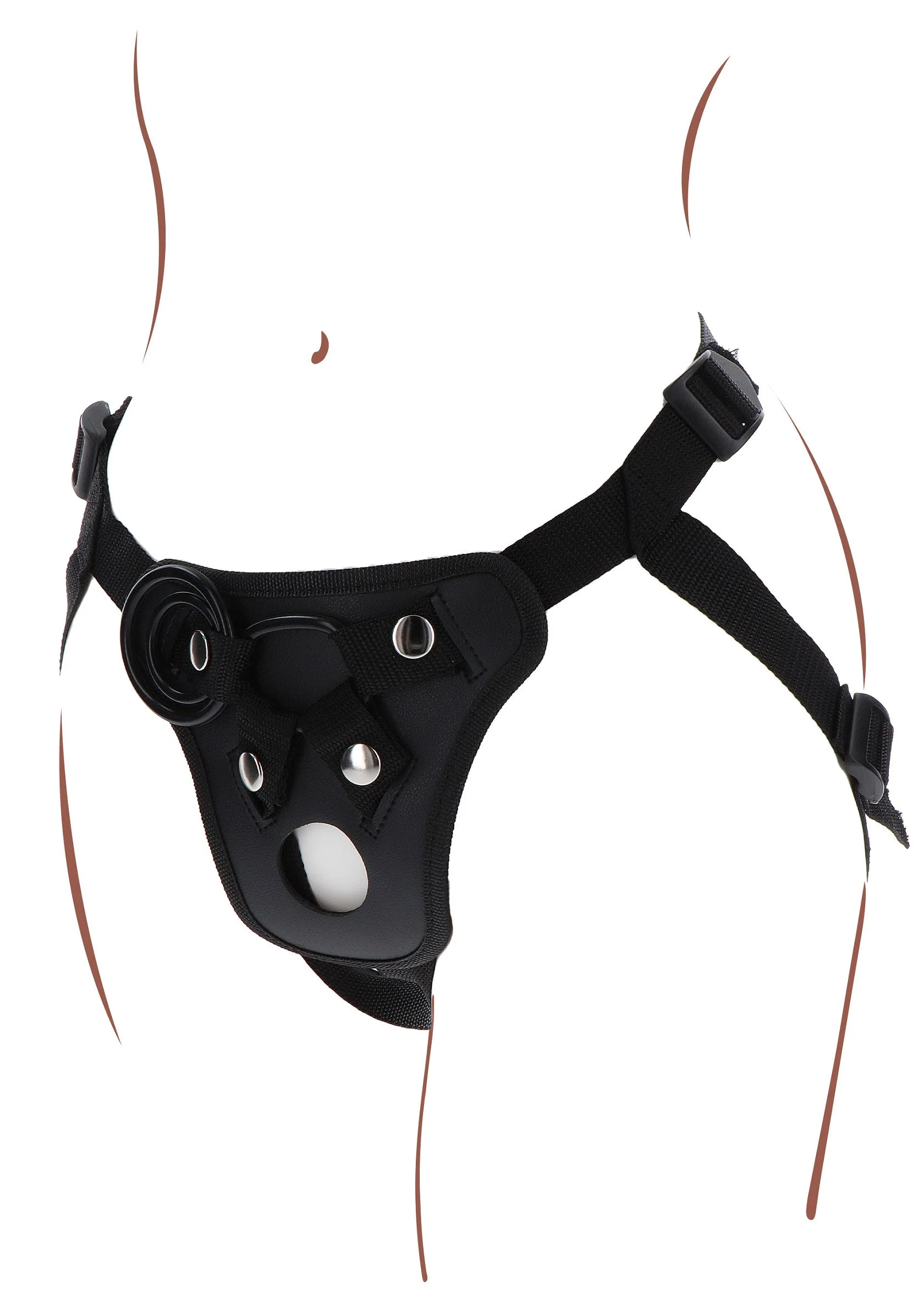 Get Real Strapon Pleasure Harness - Image 9