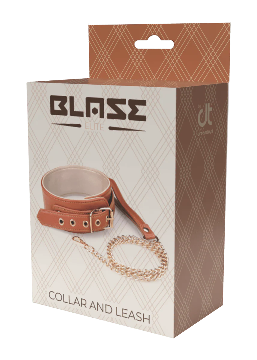 Halsband med Kedja Cognac - Image 2