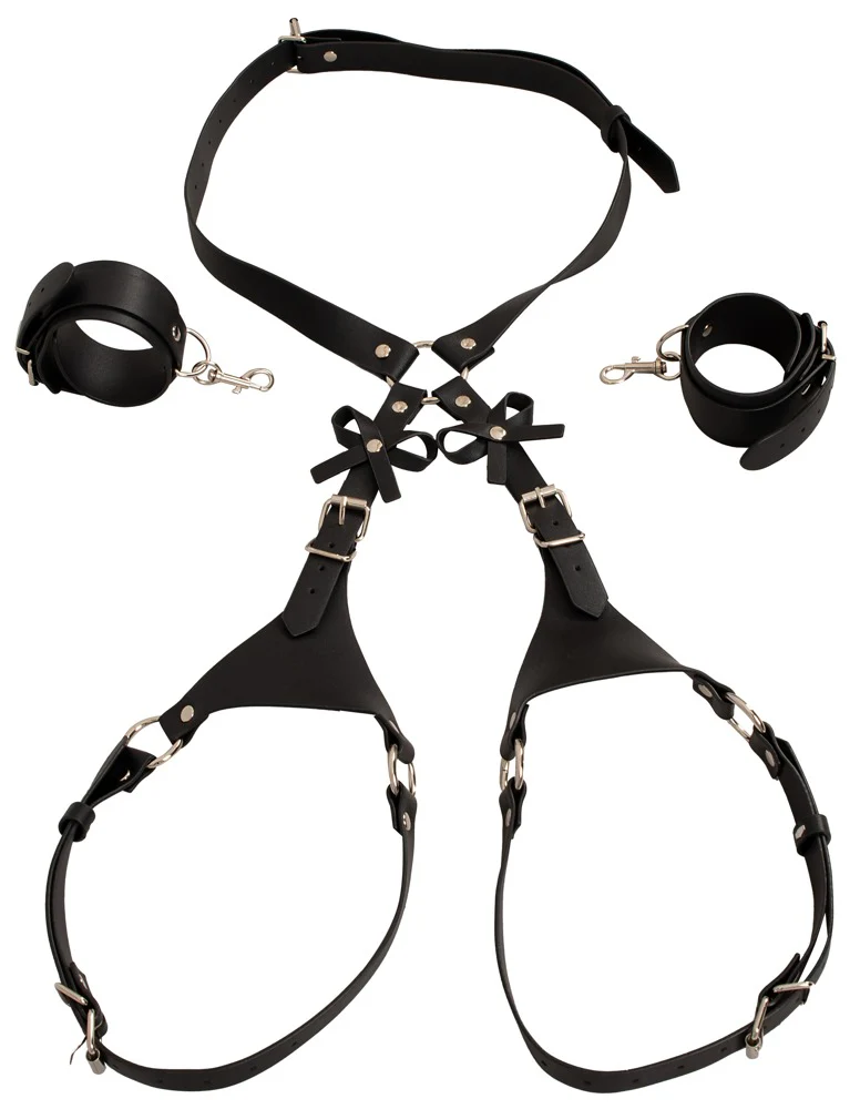 Harness med Handbojor och Nitar - Image 9