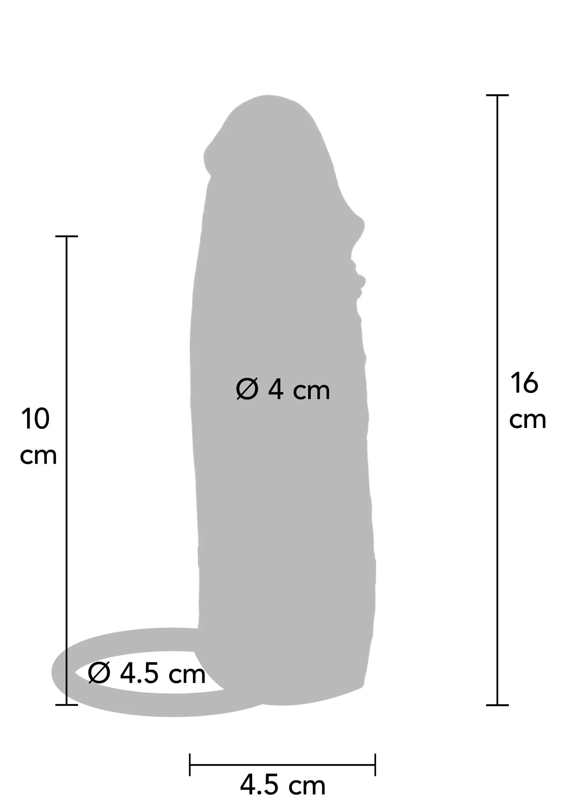 Hydrated Skin Penis Sleeve 16 cm - Image 4
