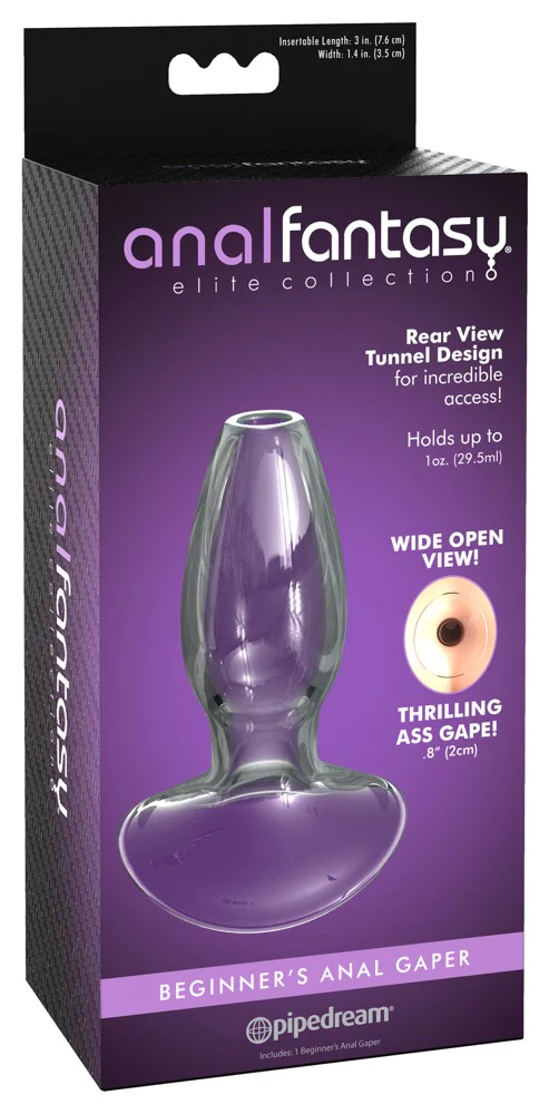 Ihålig Glas Buttplug - Image 4