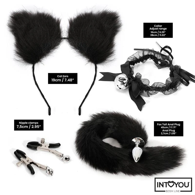 Intoyou BDSM Cosplay Set 4 Delar - Image 6