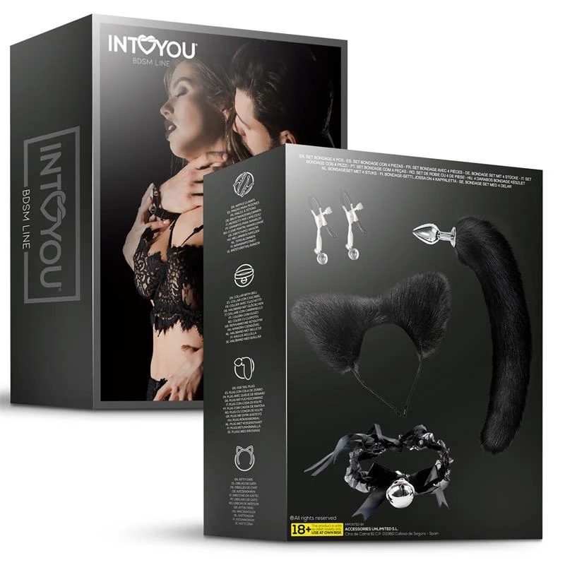 Intoyou BDSM Cosplay Set 4 Delar - Image 7