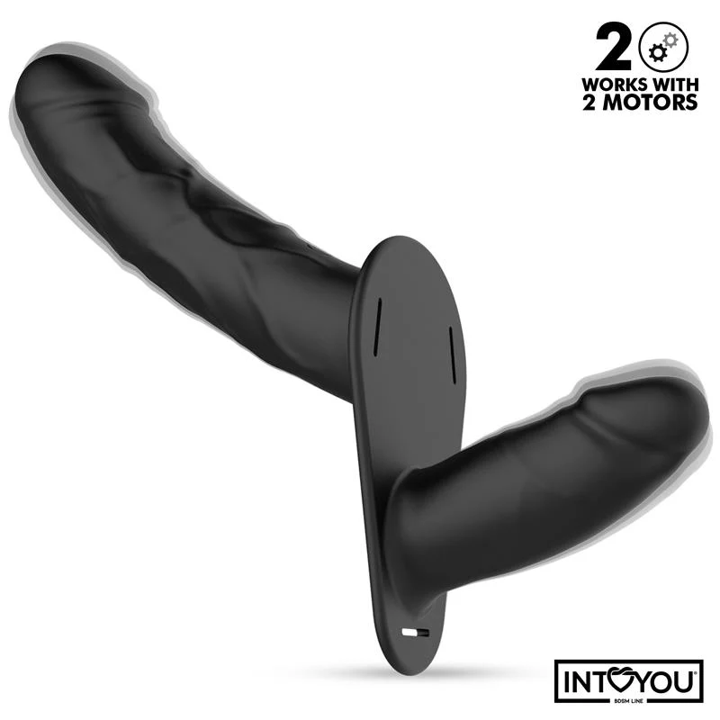 Jordan Dubbel Strap-On Vibrator - Image 3