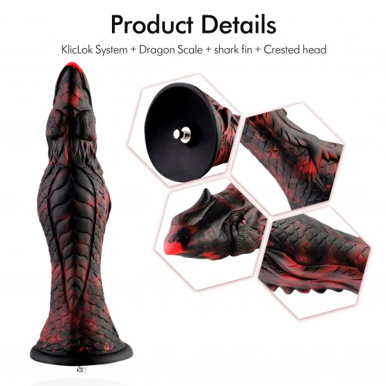 KlicLok Dildo 26 cm - Image 4