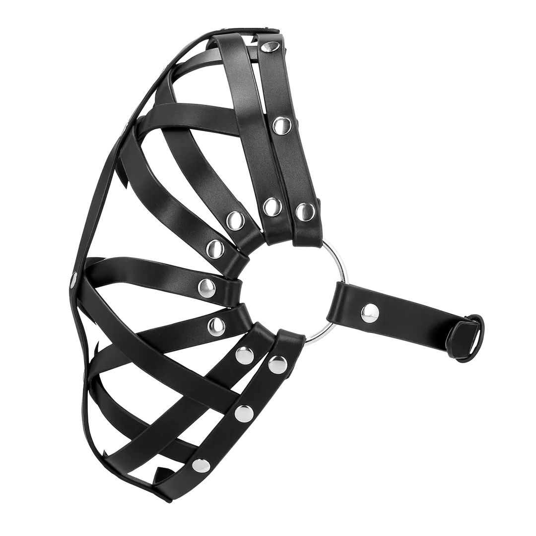 Lädermask med Remmar - Image 2