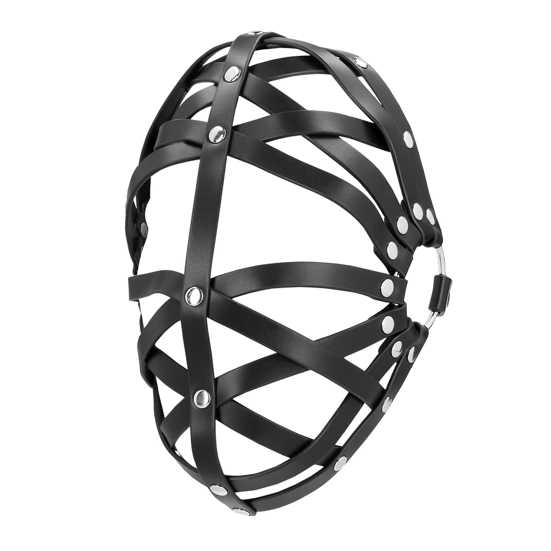 Lädermask med Remmar - Image 4