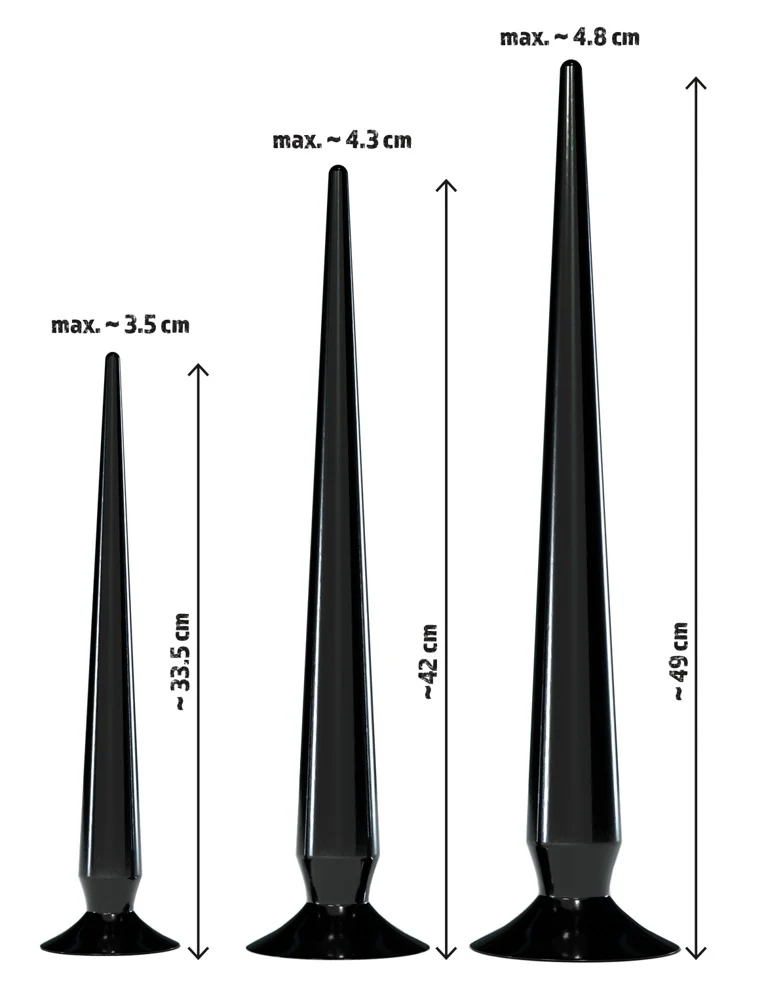 Långa Flexibla Buttplug Set - Image 3