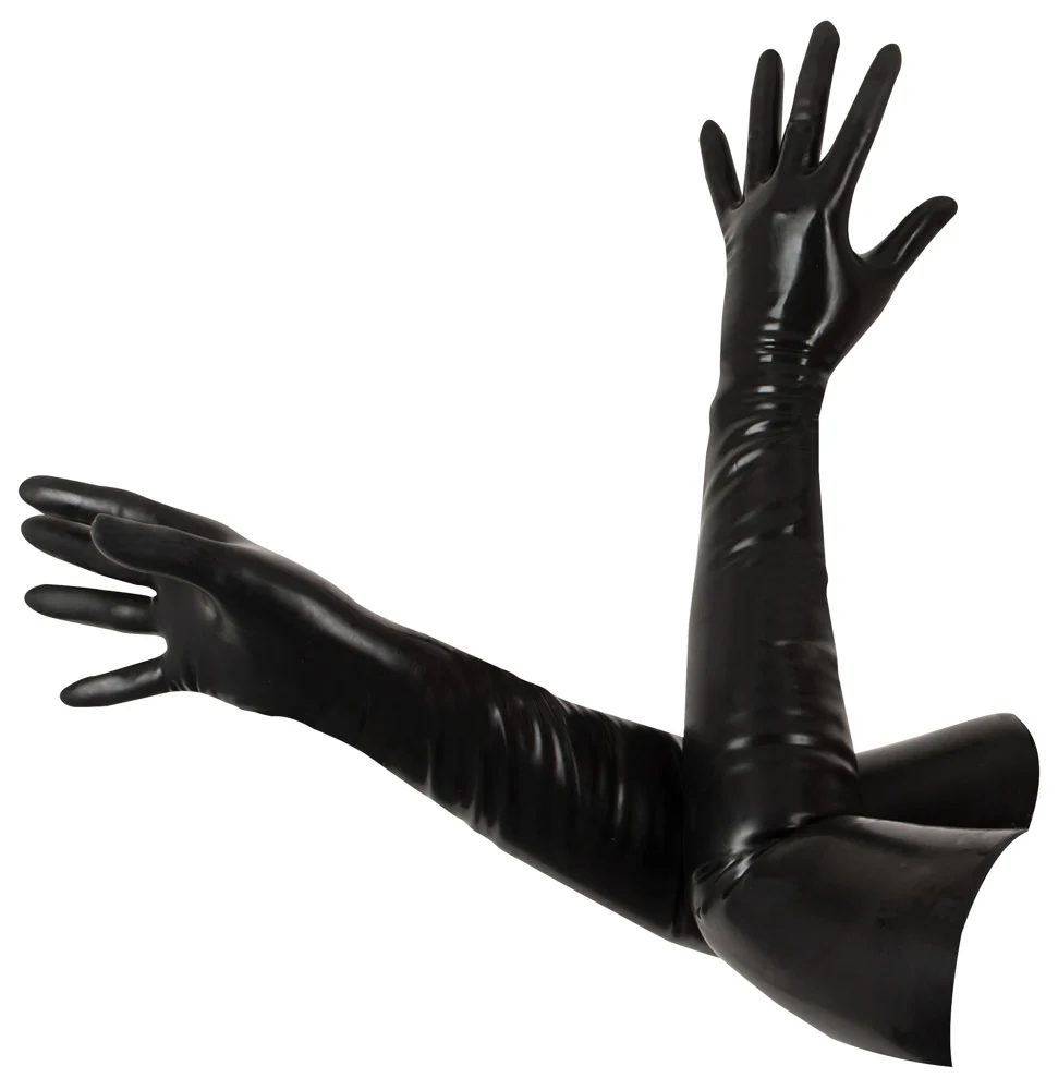 Långa Latexhandskar - Image 3