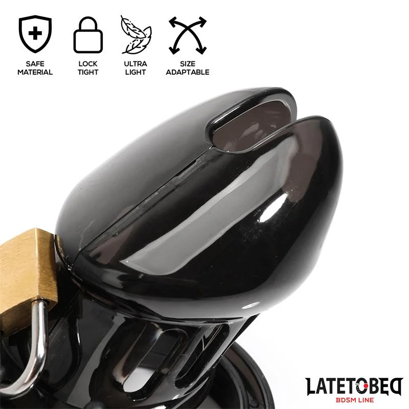Latetobed Chastity Cage Black - Image 6