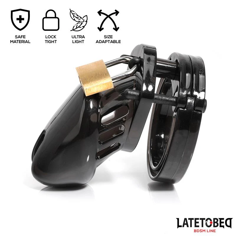 Latetobed Chastity Cage Black - Image 7