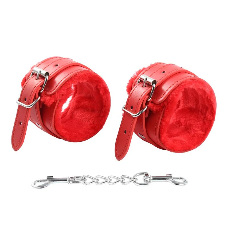 Latetobed Fur Handcuffs