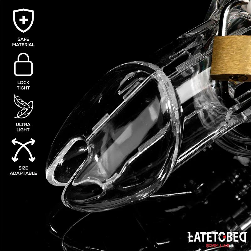 LateToBed Transparent Penisbur Lång - Image 2