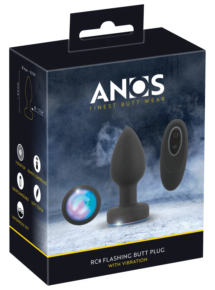 LED Buttplug med Vibration - Image 14
