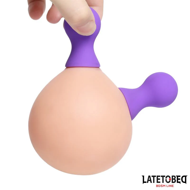 Lila Nipple Suckers Silikon - Image 3