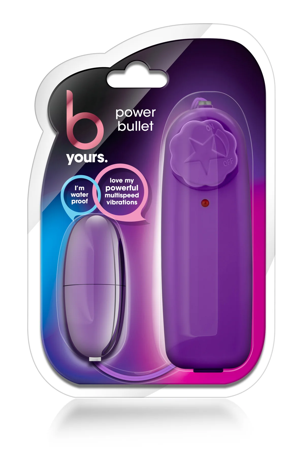 Lila Vibratorägg med Sladd - Image 2