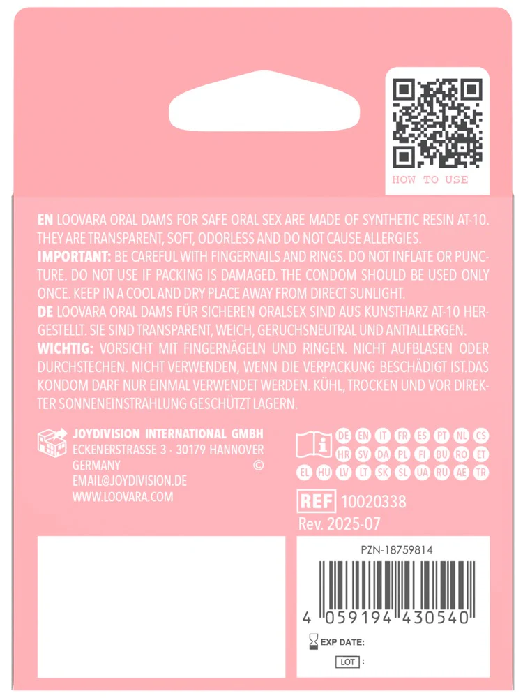 Loovara Oral Dams Latexfria 3-pack - Image 4