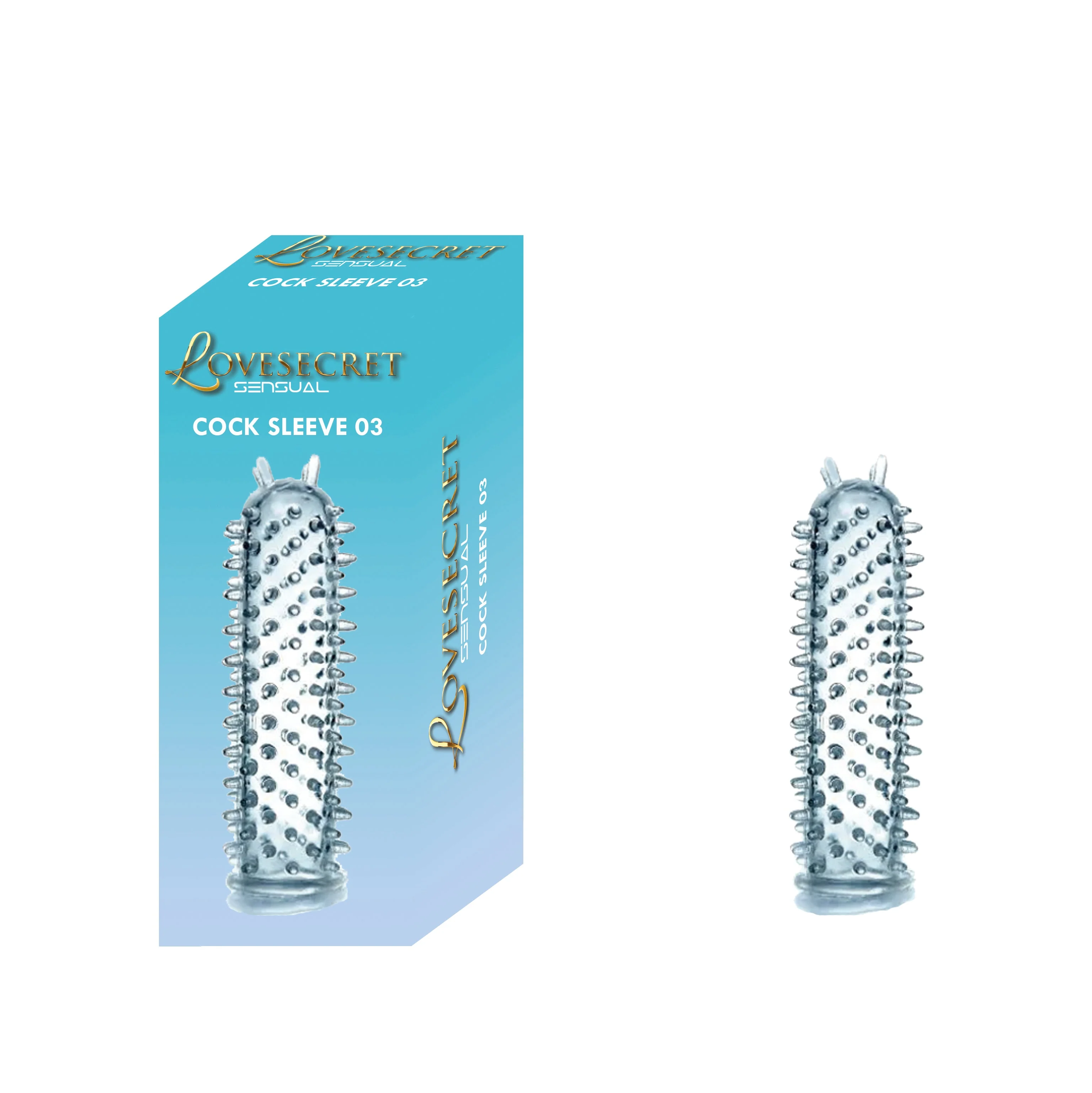 LS39 Ribbed Penissleeve