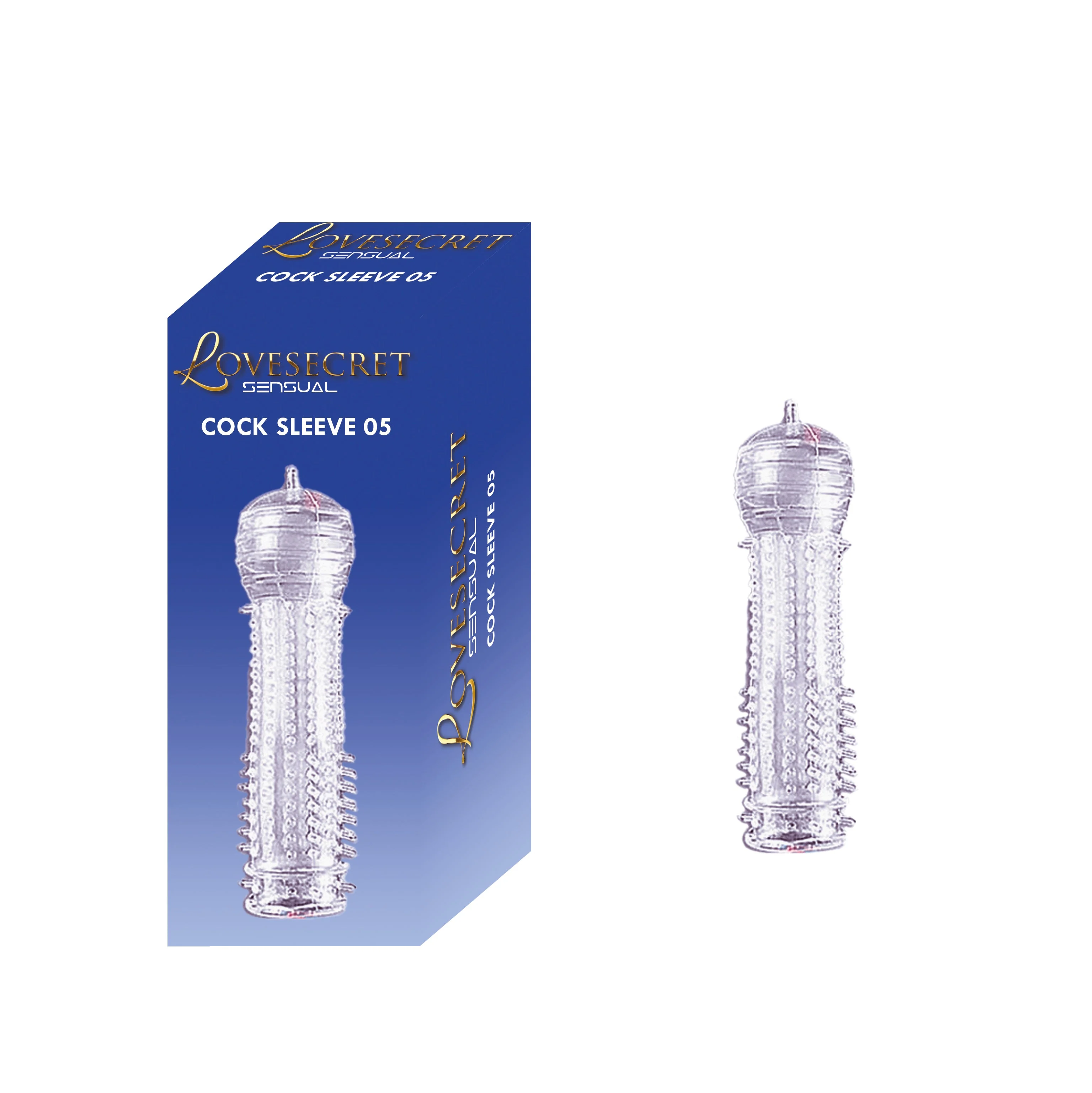 LS41 Ribbed Penissleeve