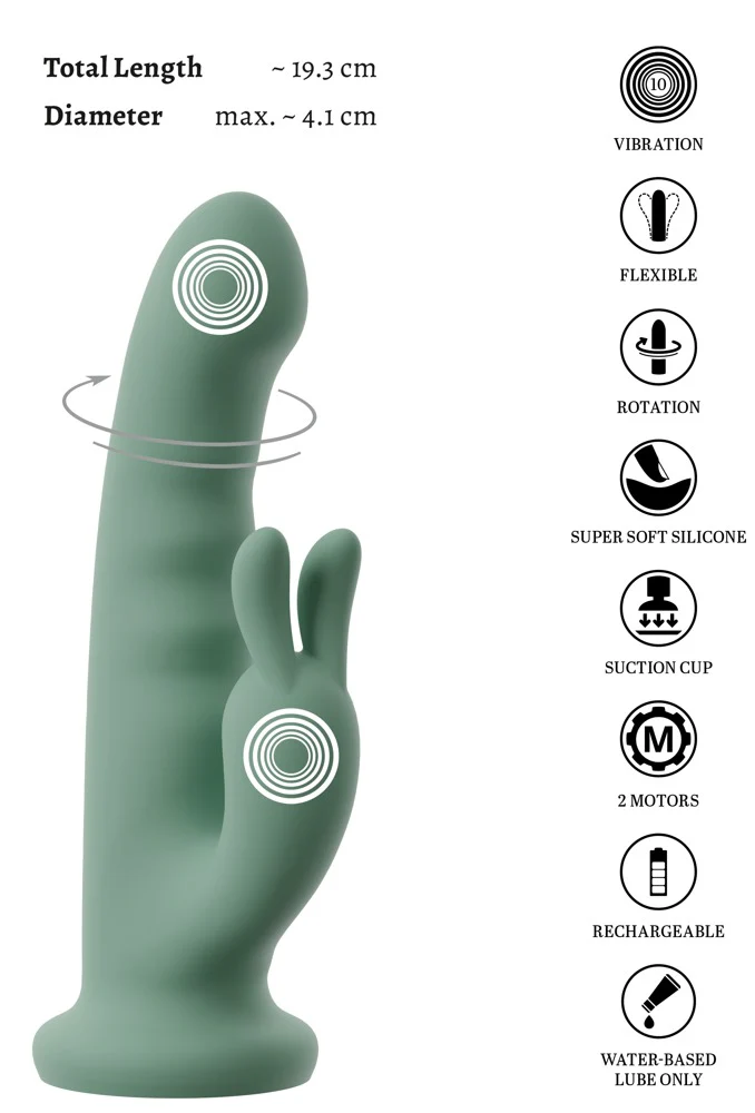 LUVIO Soft Rotating Rabbitvibrator - Image 13