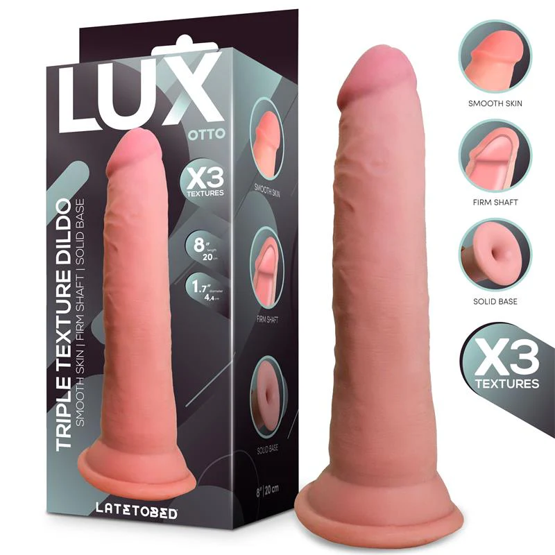 Lux Otto Mjuk Dildo 20 cm