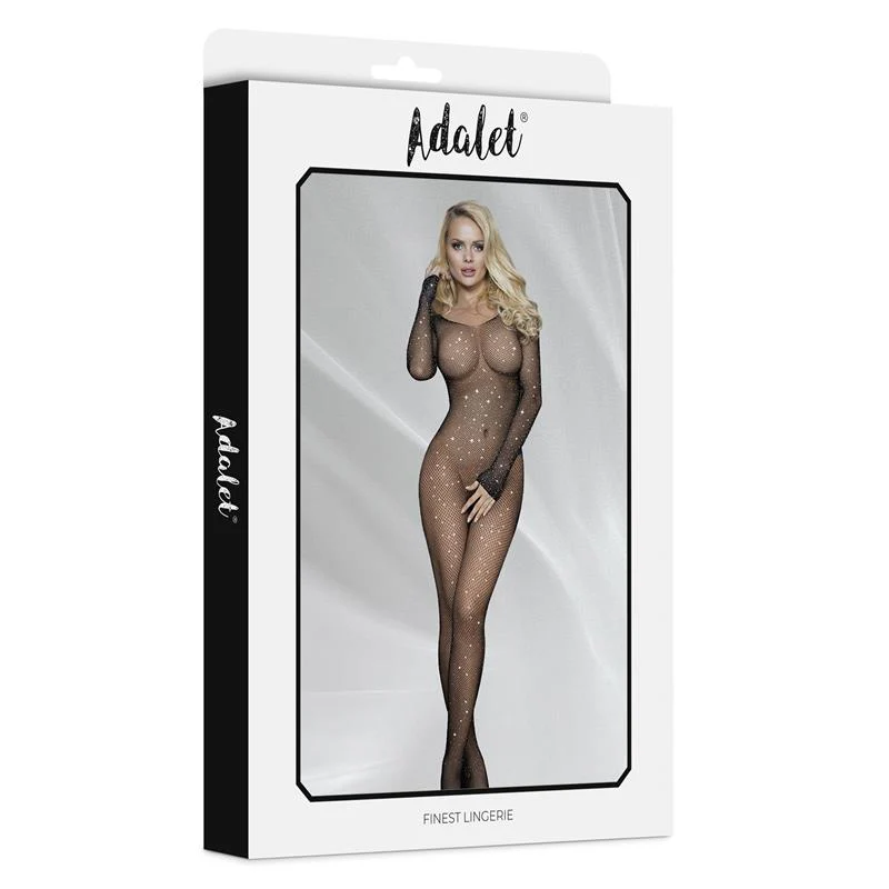 Maty Rhinestone Bodystocking - Image 4