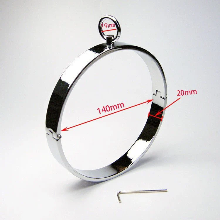 Metall Halsring med Lås - Image 3