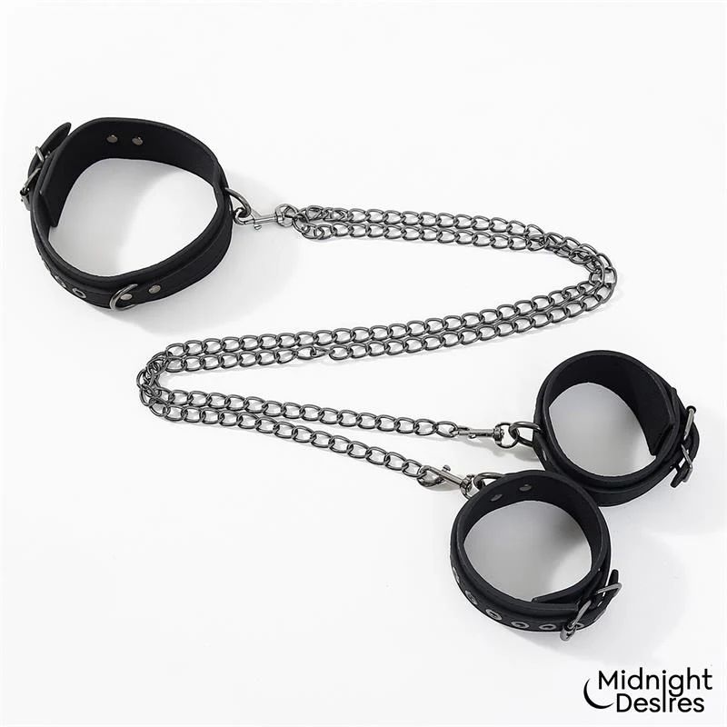 Midnight Desires Halsband med Fotbojor - Image 2