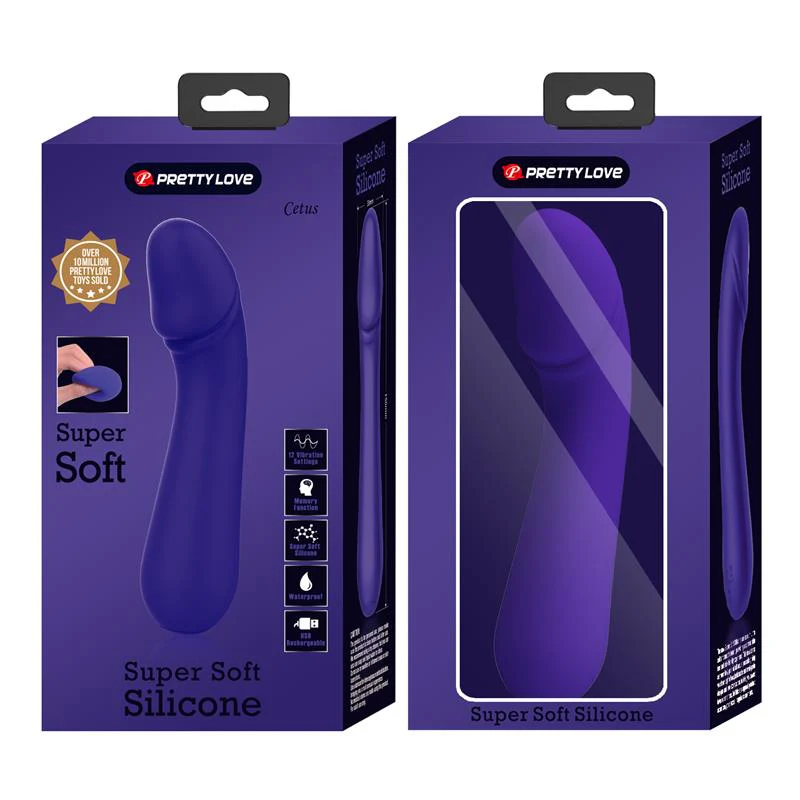 Mjuk Lila Vibrator Cetus - Image 12