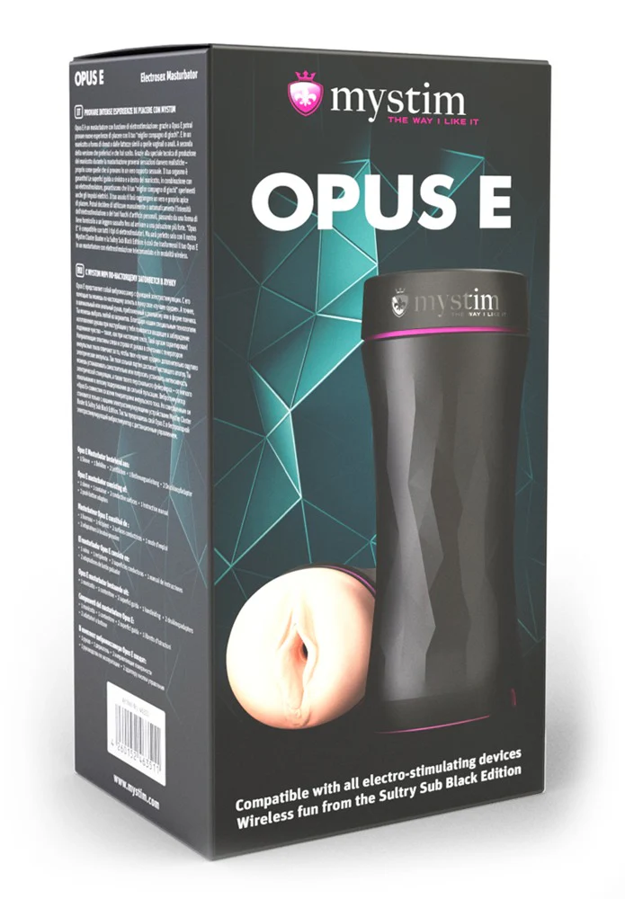 Mystim Opus E-Stim Masturbator - Image 4