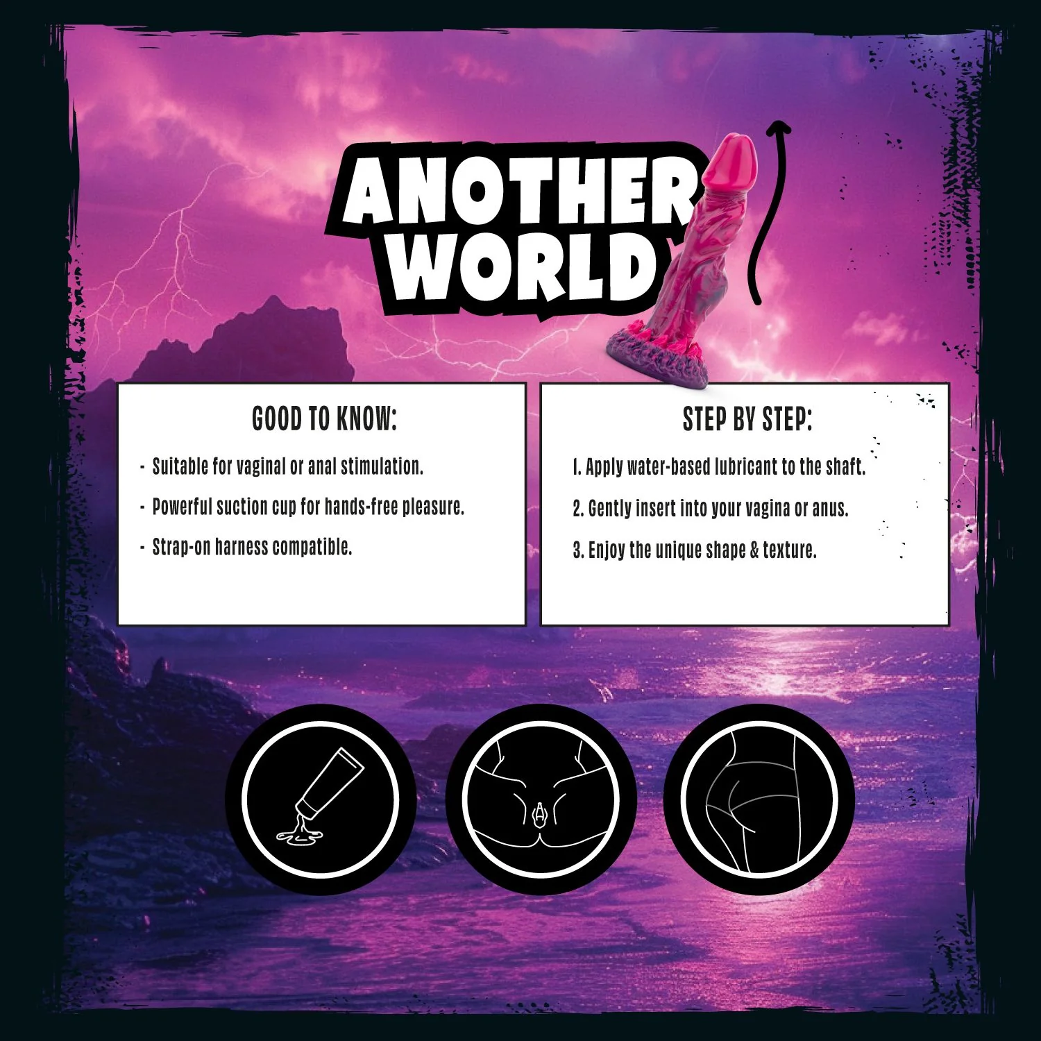 Another World Dildo 22 cm - Image 11