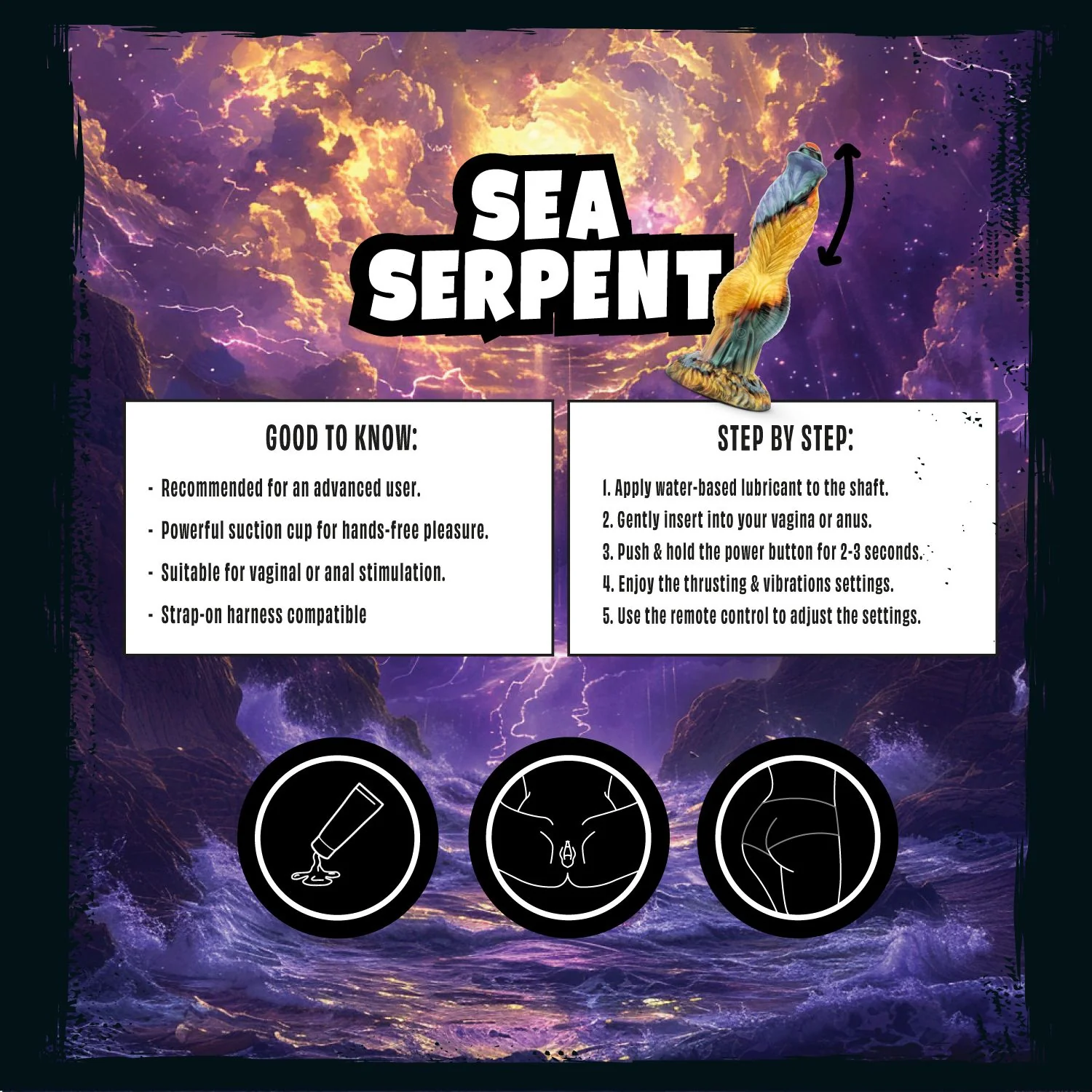 Mythical Mates Sea Serpent Dildo 26 cm - Image 11