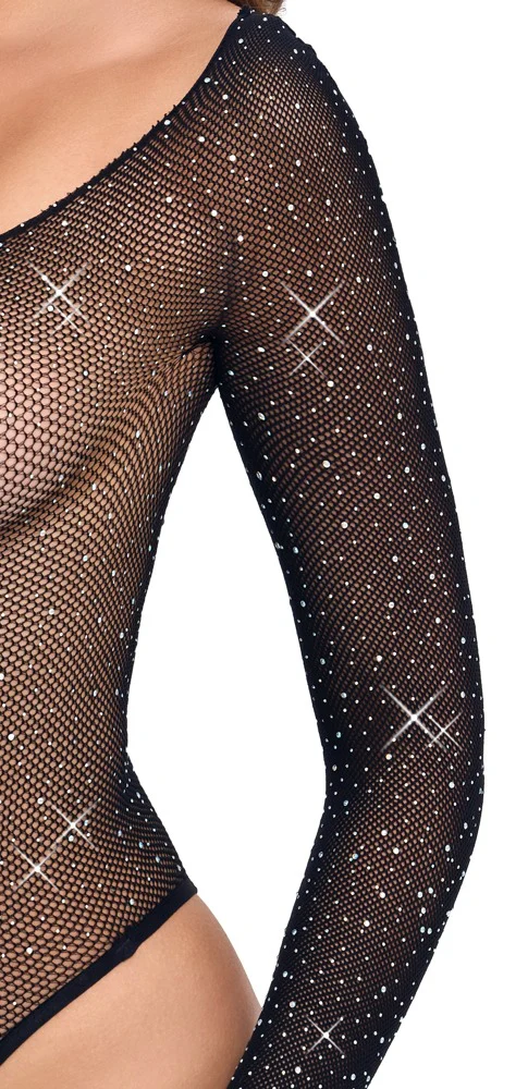 Nätbody med Strassdetaljer - Image 3