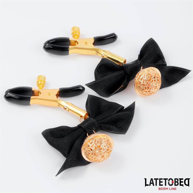 Nipple Clamps With Bow - Image 2