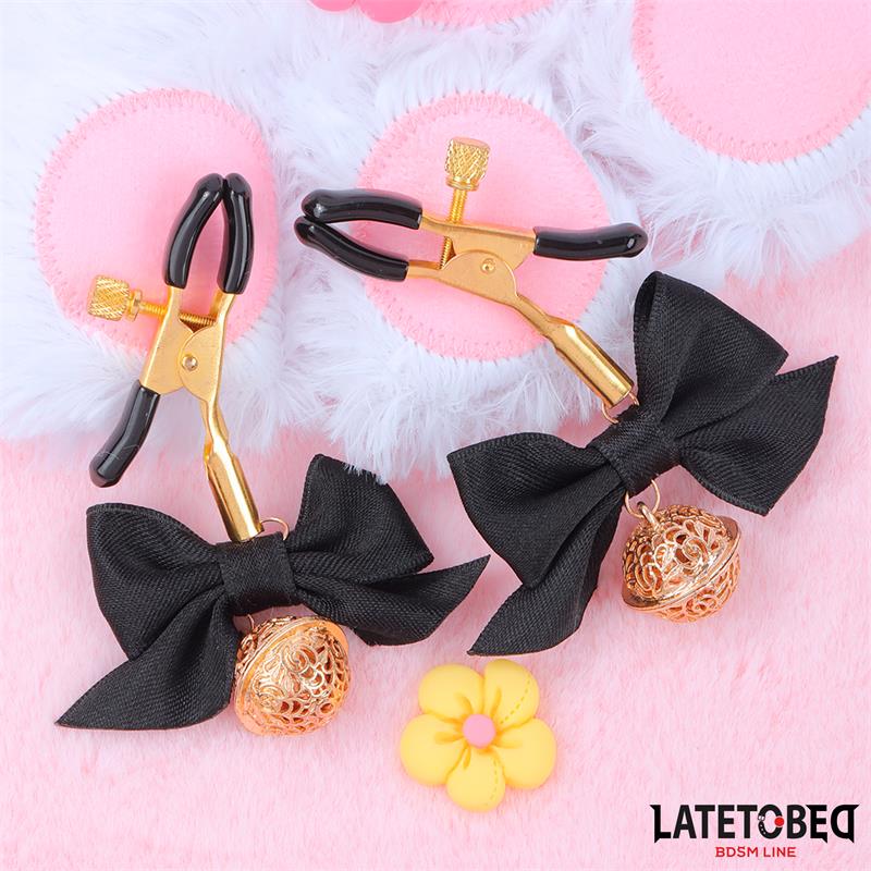 Nipple Clamps With Bow - Image 3