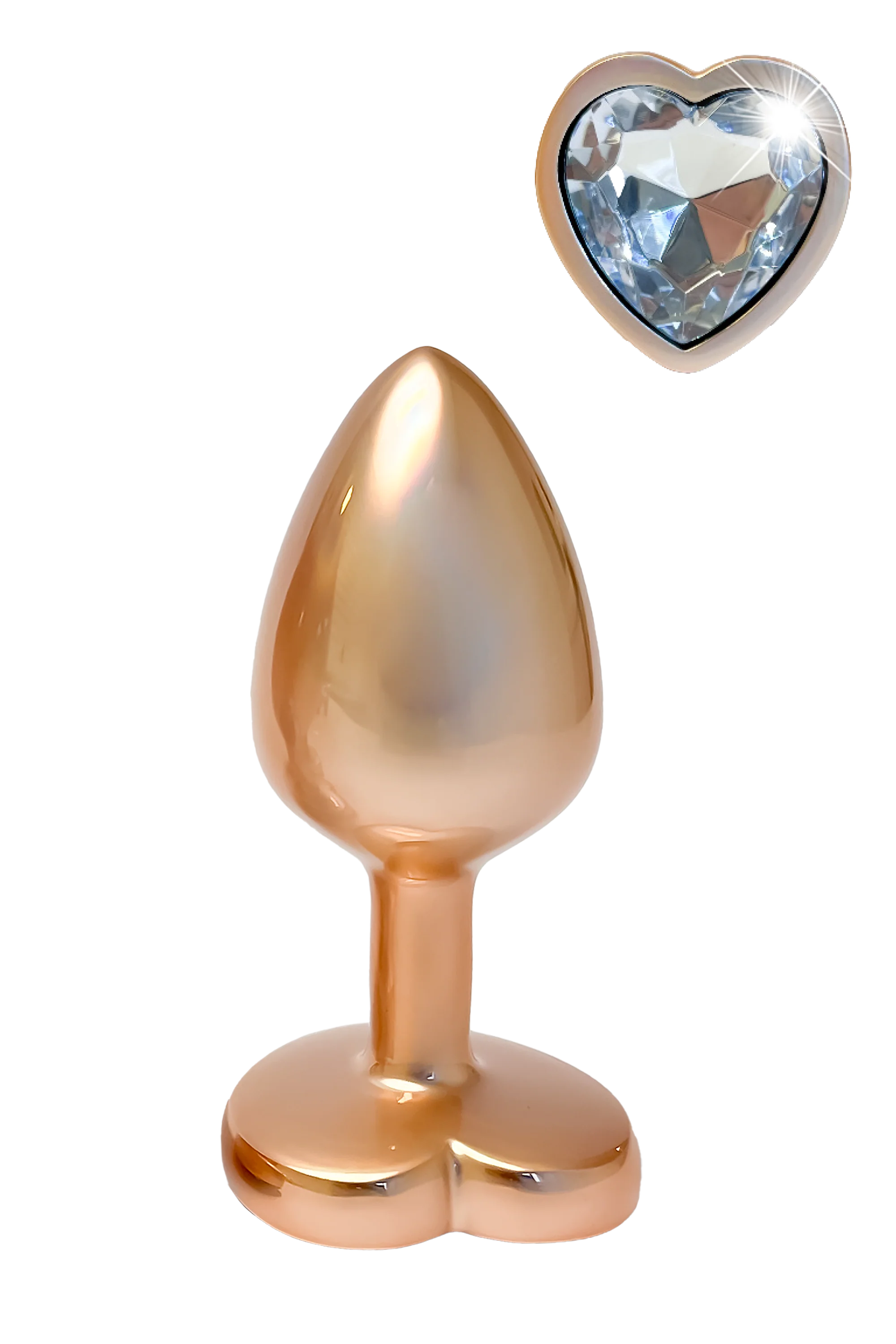 Pärlguld Buttplugg Small