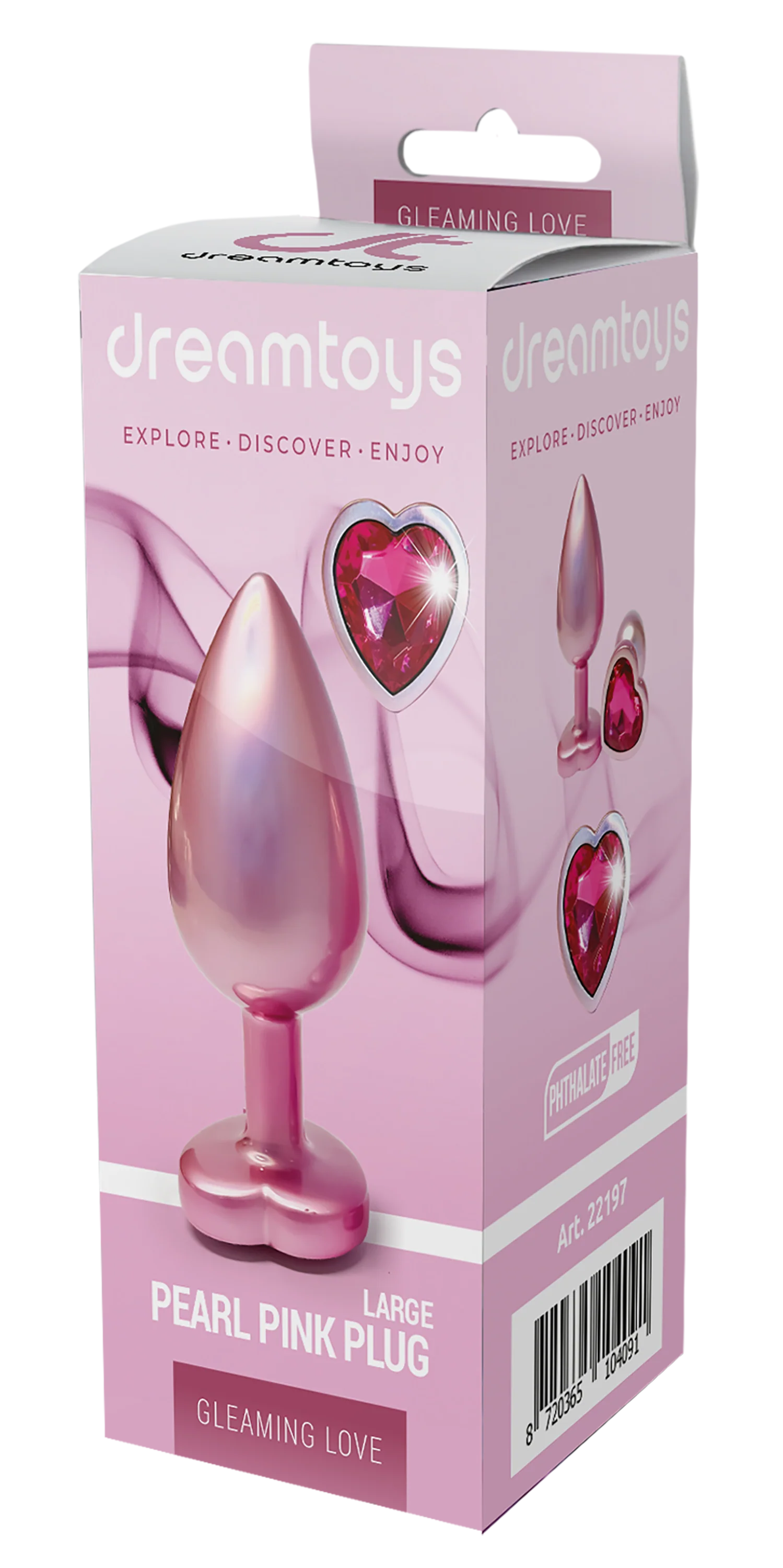 Pearl Pink Buttplugg Large - Image 7