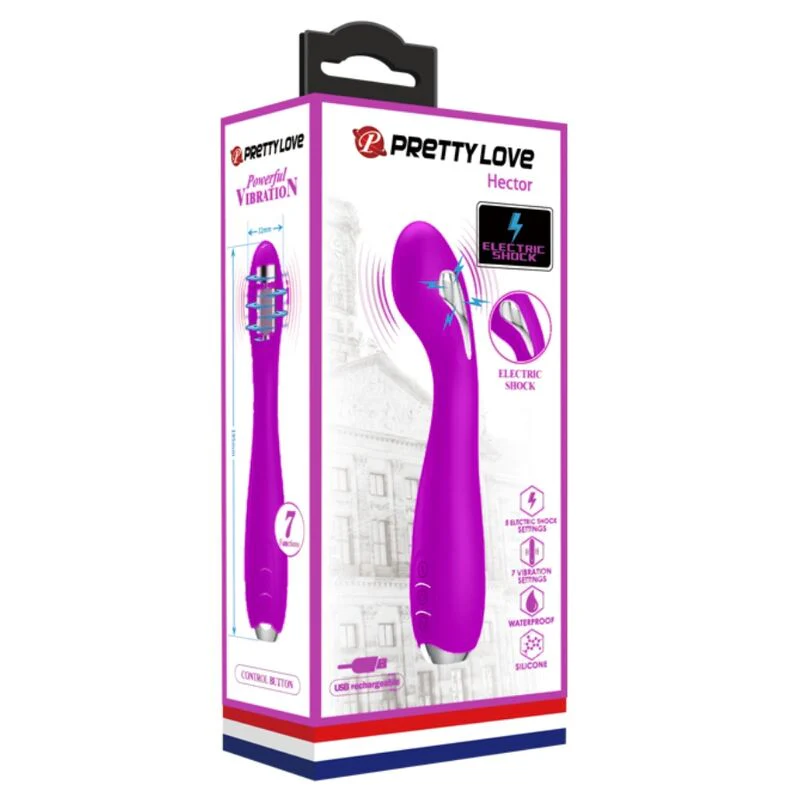 Pretty Love Hector Vibrator med E-stim - Image 8