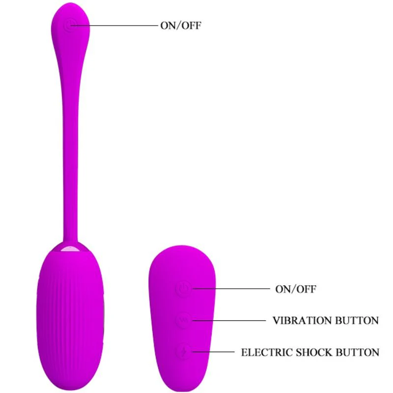 Pretty Love Shock Fun Vibratorägg - Image 5