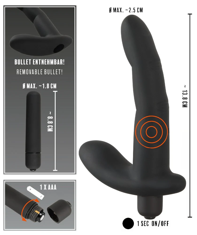 Prostata / G-punkt Vibrator - 13 cm - Image 9