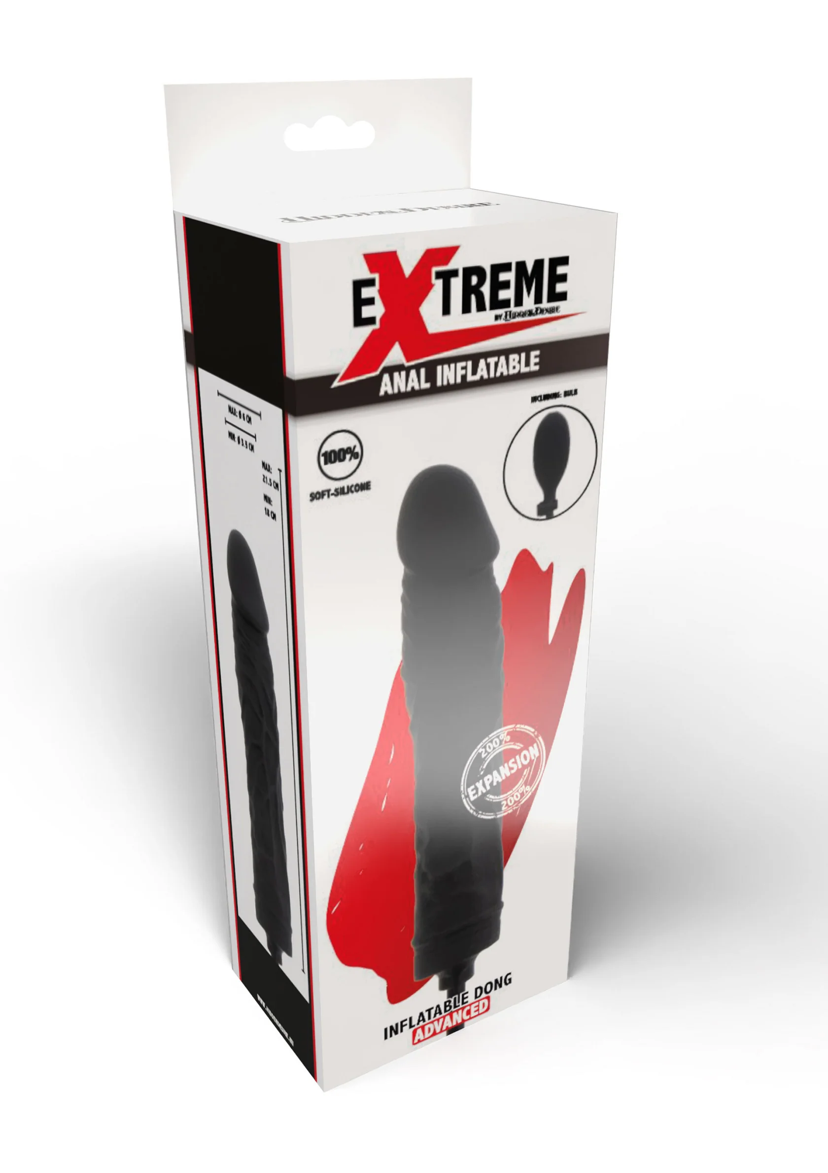 PumpUp Inflatable Dildo - Image 6