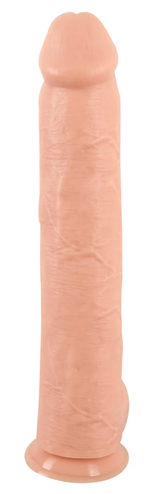 Realistisk Dildo Med Pung - 42 cm - Image 3