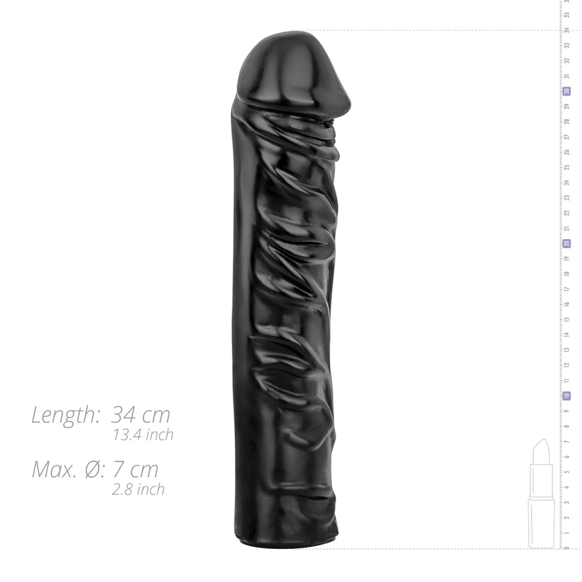 Realistisk XXL Dildo 33 cm - Image 4