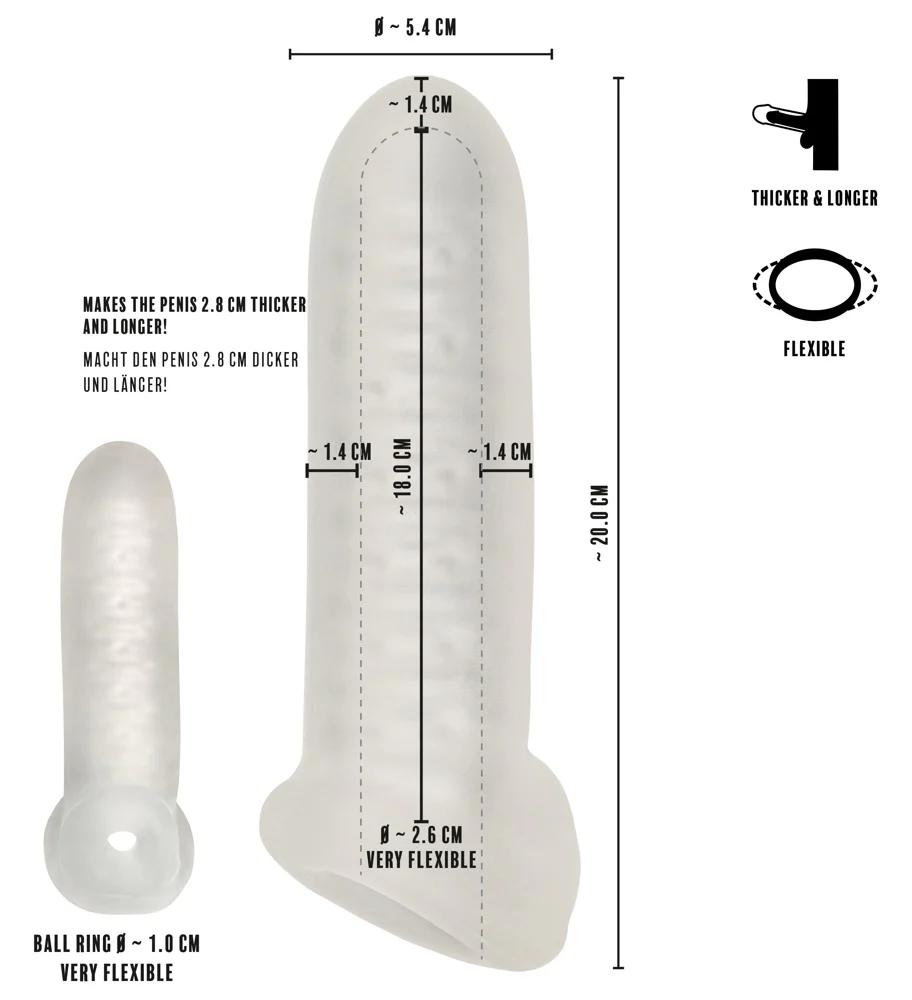 Rebel Penissleeve Med Kukring - Image 12