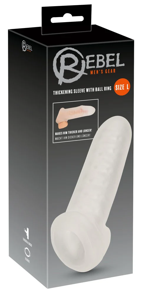 Rebel Penissleeve Med Kukring - Image 13