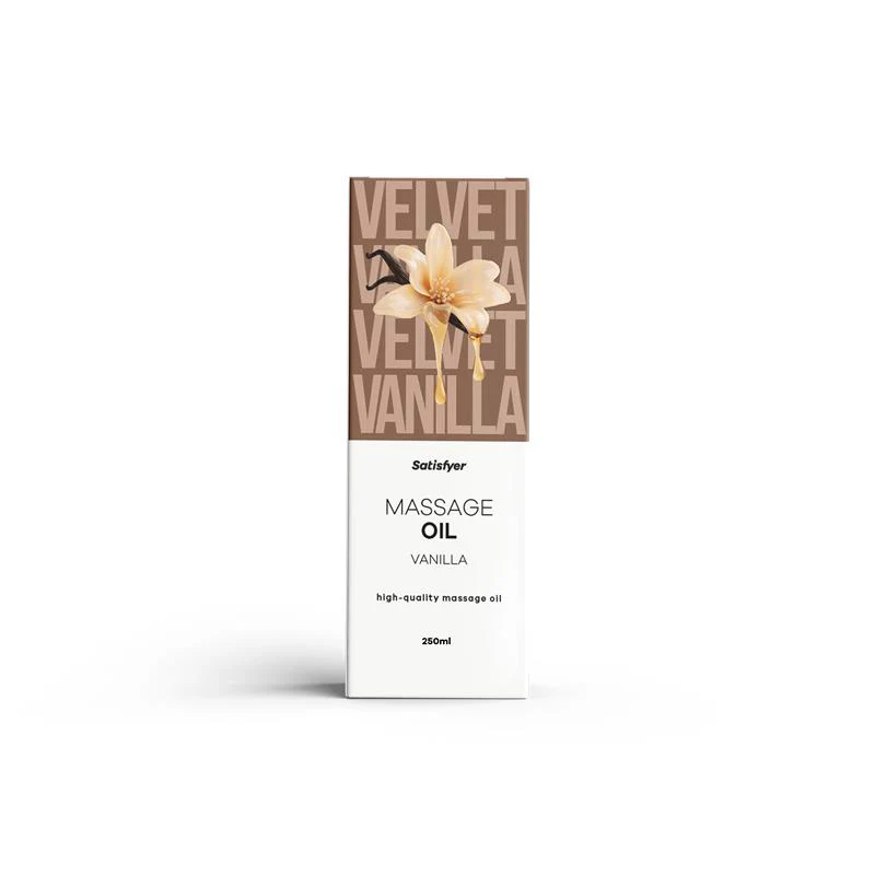 Satisfyer Massageolja Vanilj 250 ml